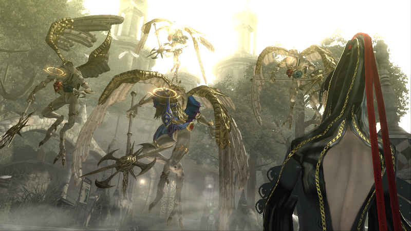 Illustration for article titled Bayonetta Passing Out The Bad Hair Days
